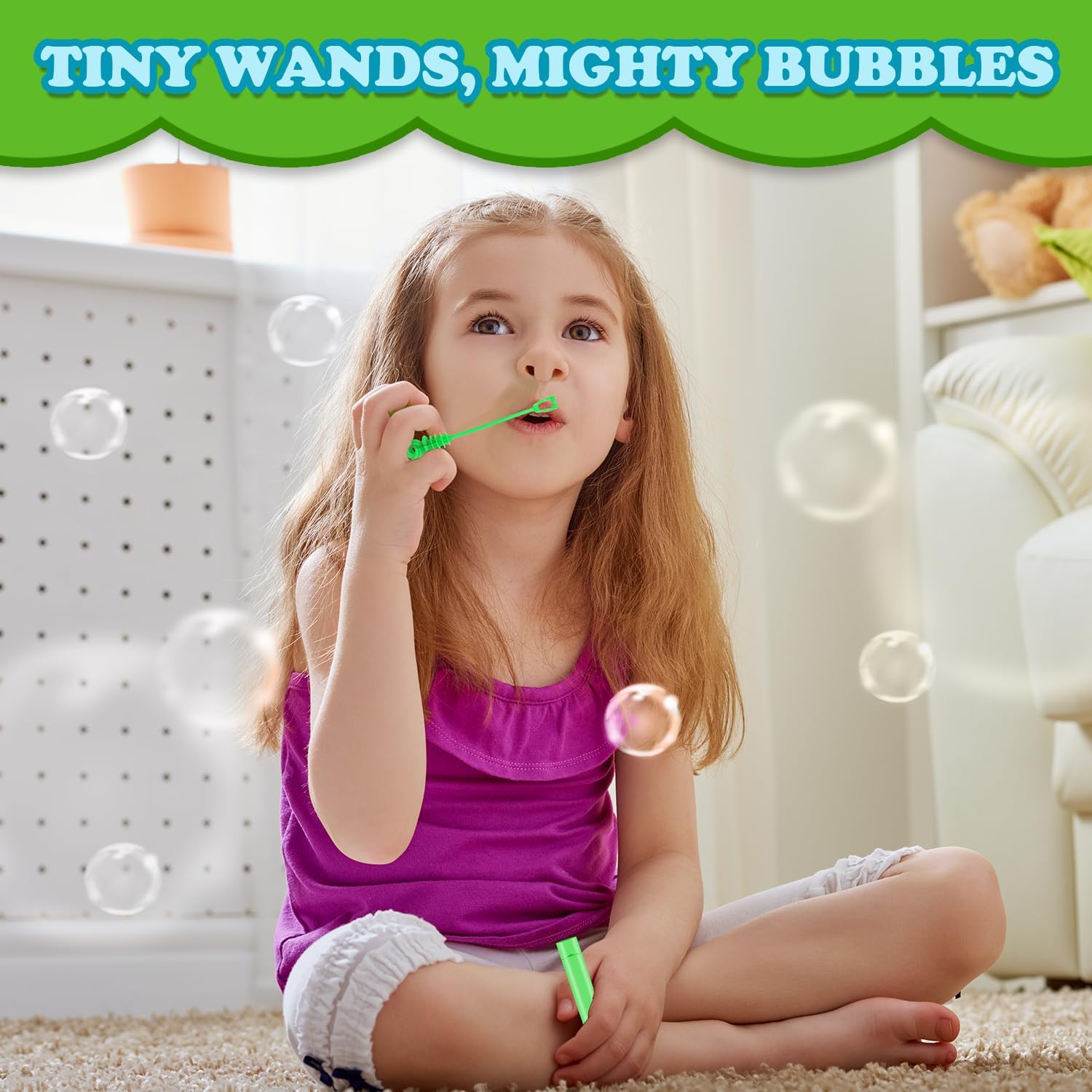 Detalle de Party Bubble Wands 32 Pack for Kids