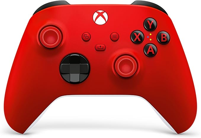 Detalle de Xbox Wireless Controller Pulse Red para Series X|S y más
