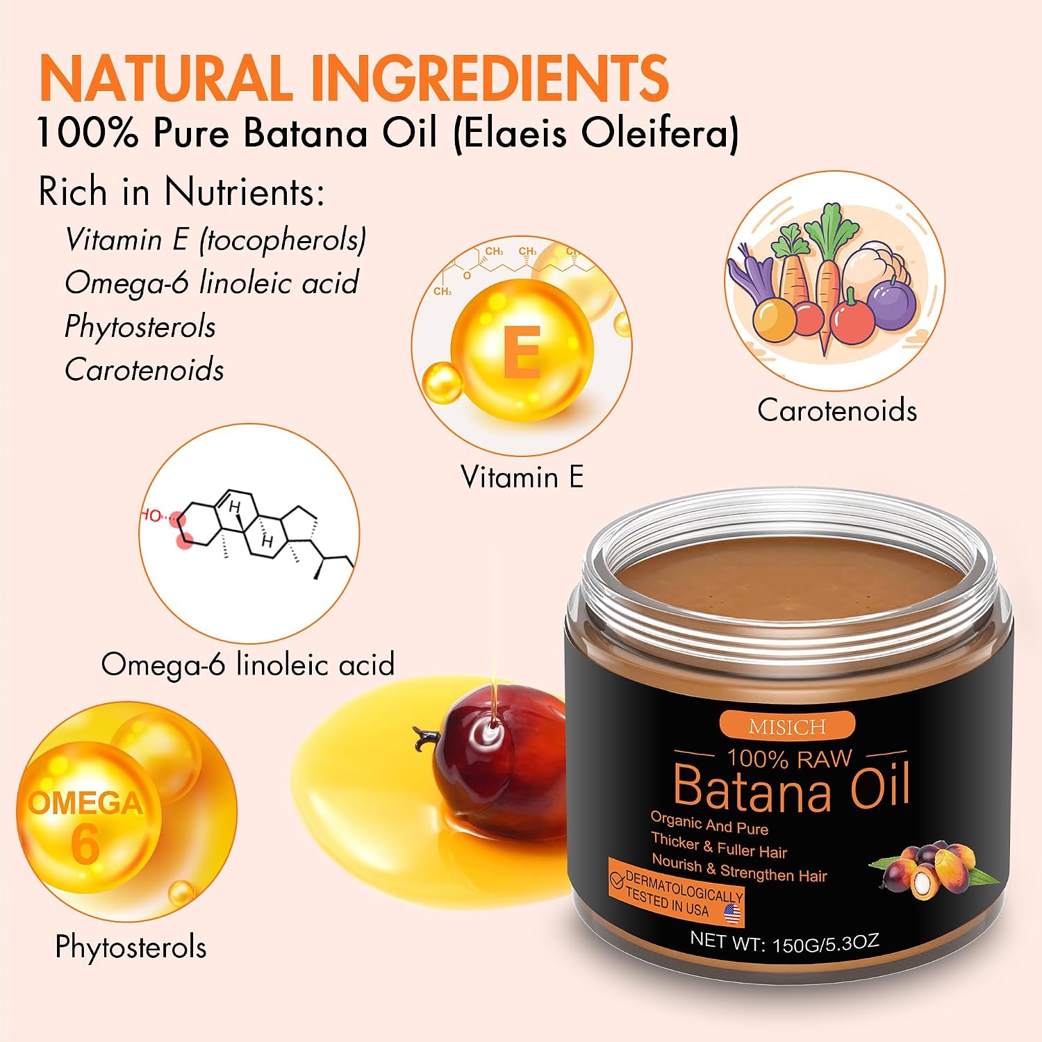 Thumbnail 4 de MISICH Raw Batana Oil 5.3 oz