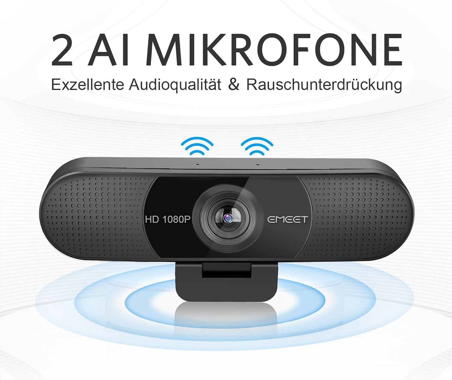 Thumbnail 3 de EMEET C960 1080P Webcam mit Dual‑Mikrofon 🎥
