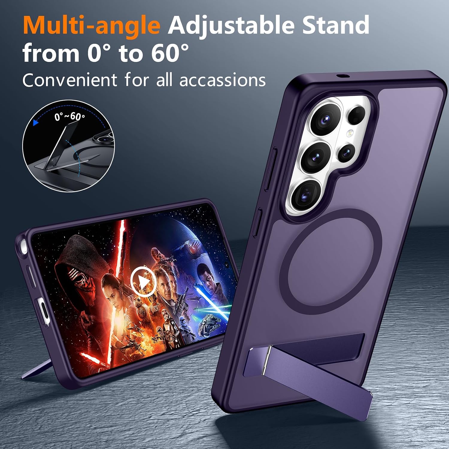 Detalle 1 de SPIDERCASE Galaxy S26 Ultra phone case
