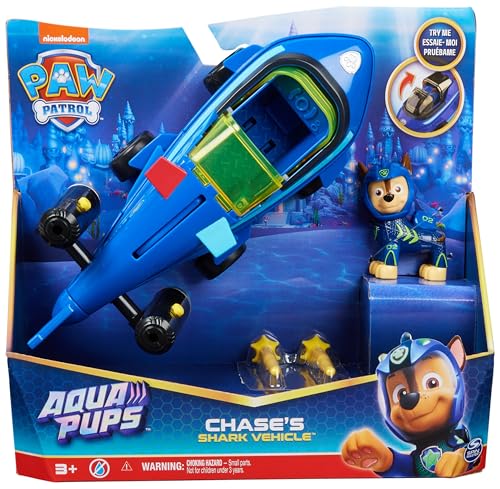 Thumbnail 7 de PATRULLA CANINA - Aqua Pups - Vehículo Tiburón de Chase 🦈