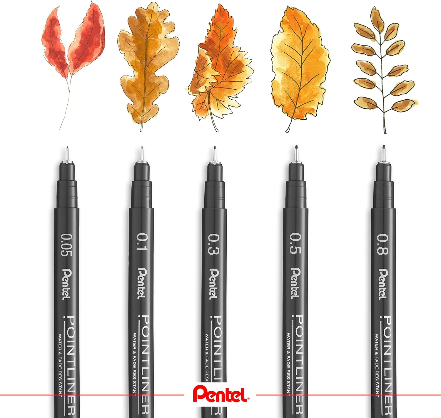 Detalle de Pentel Pointliner Pen, 0.05mm