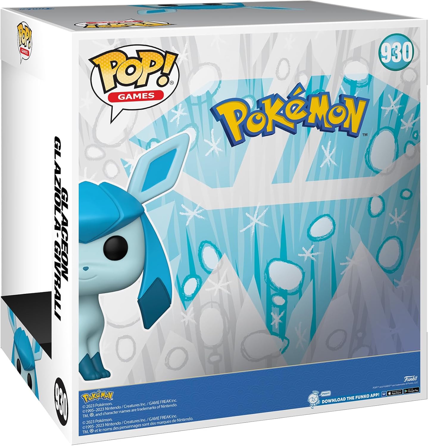 Detalle 2 de Funko Pop! Jumbo Glaceon 25,4 cm figura coleccionable