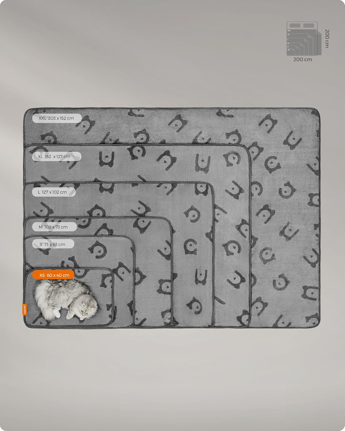 Thumbnail 4 de Feandrea PPB011G01 Hundedecke 60 x 40 cm