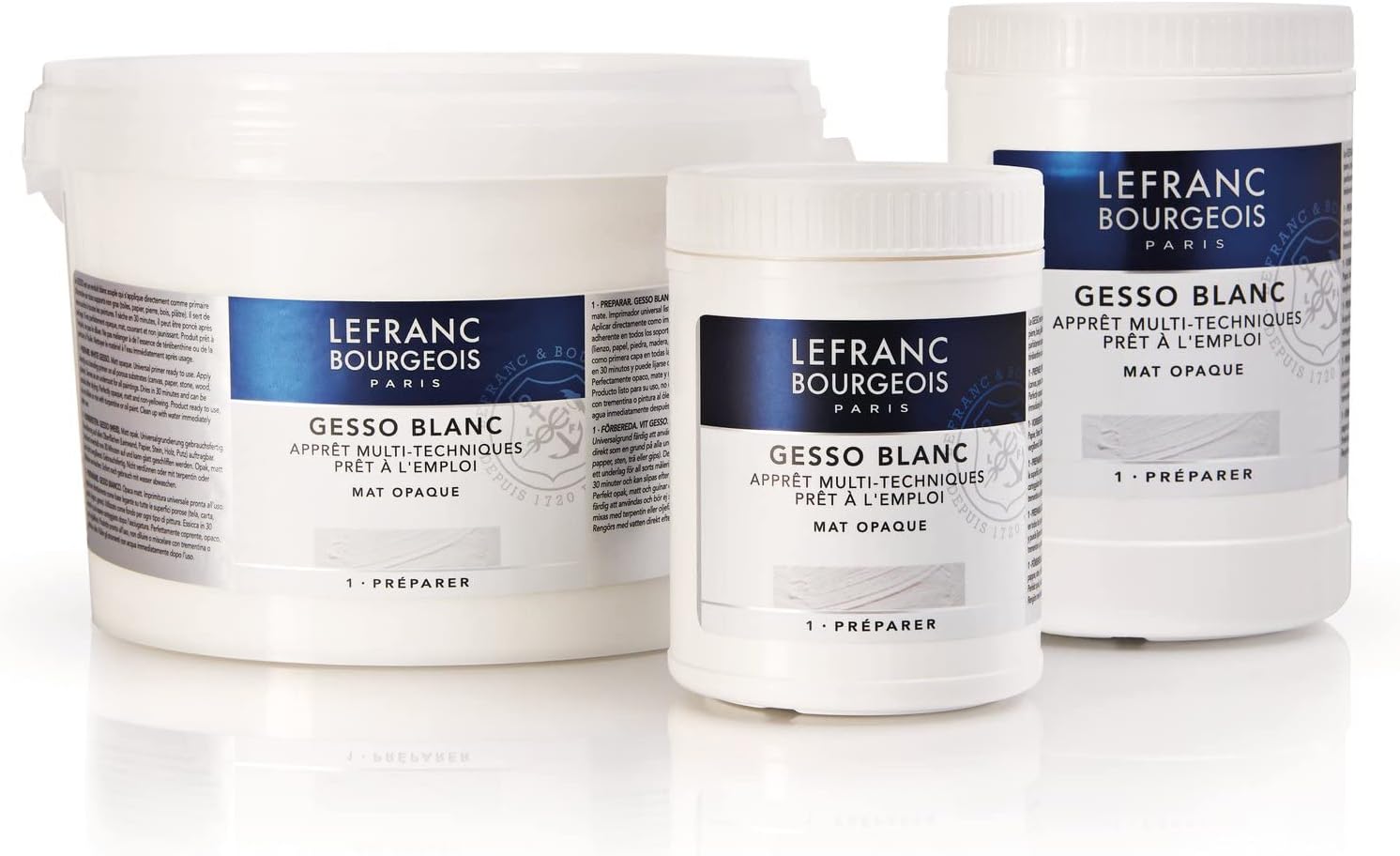 Detalle 2 de Lefranc Bourgeois Additif - Gesso Blanc 1L