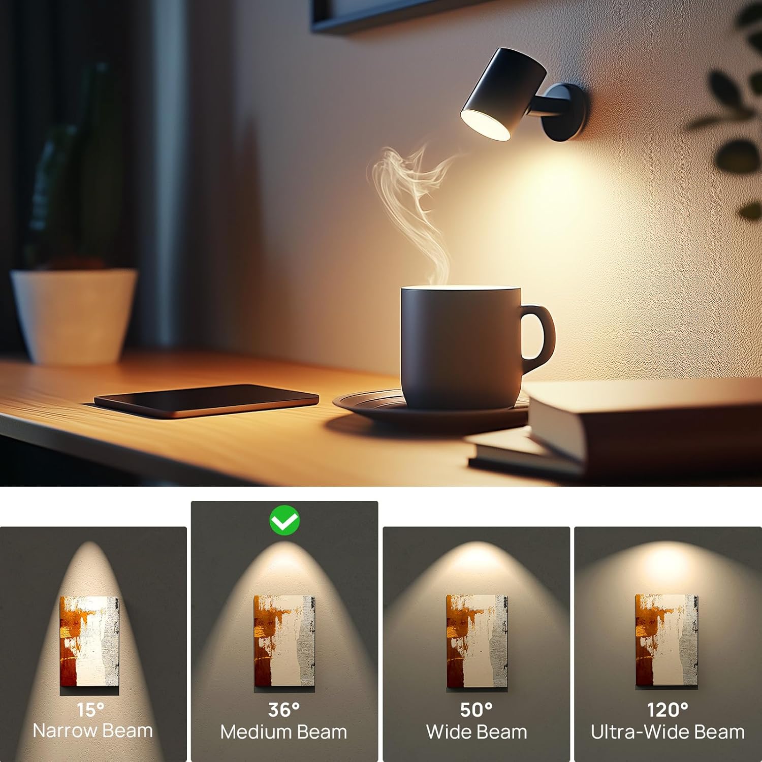 Thumbnail 6 de Linkind 12V LED Spot 35W GU5.3 – MR16 Reflektorlampen, 3 Stück, 2700K, 360 lm, 36° Strahlwinkel (nicht dimmbar)