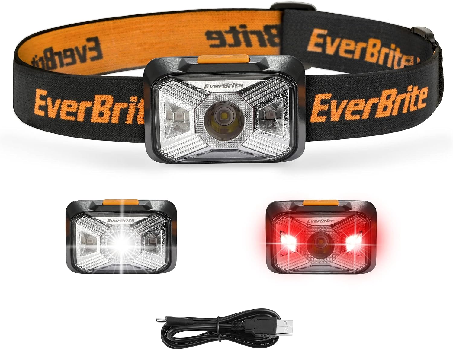 Detalle de EverBrite EverBrite head torch 250 lumens