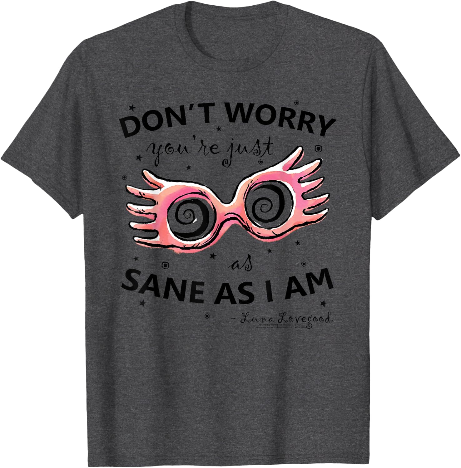 Thumbnail 2 de Harry Potter Luna Lovegood Spectrespecs Noir T-Shirt