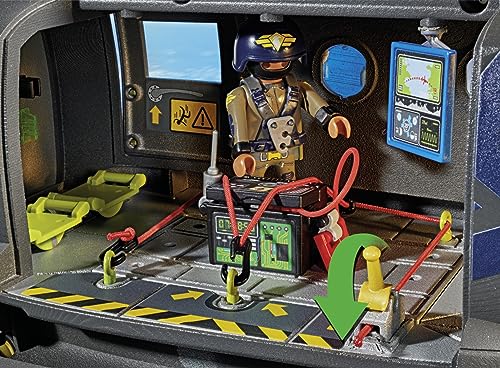 Thumbnail 7 de PLAYMOBIL City Action 71149 Fuerzas Especiales Helicóptero Banana con luz y sonido