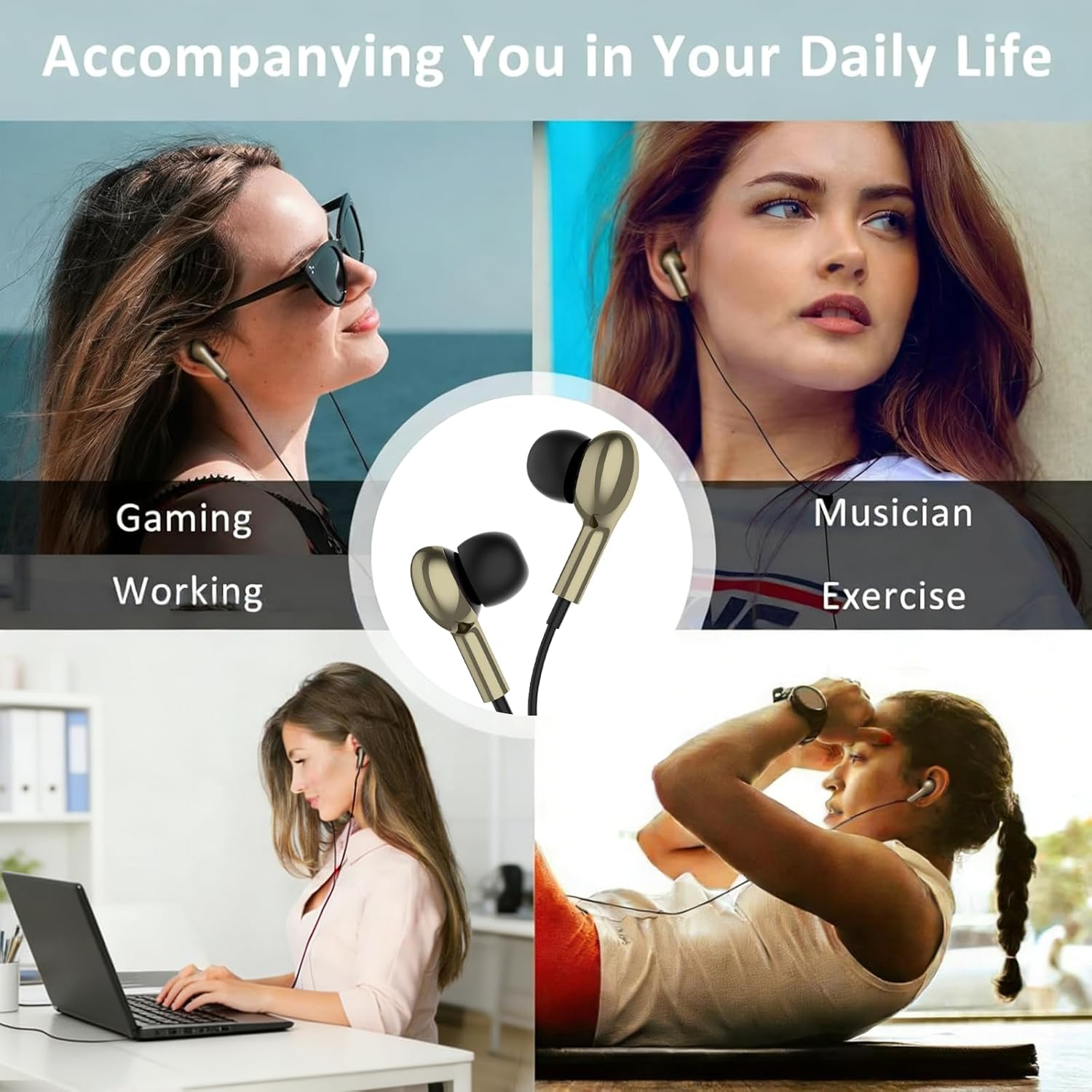 Thumbnail 6 de USB‑C In‑Ear Kopfhörer mit Mikrofon für Samsung & Co.