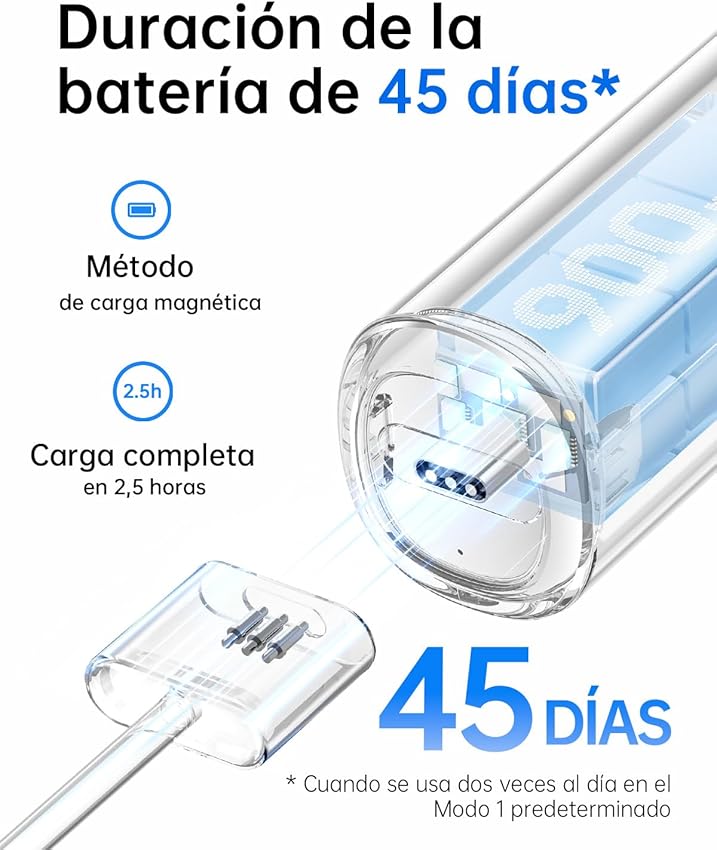 Thumbnail 4 de Laifen Wave - Cepillo eléctrico con cabezales, IPX7 y recargable 🦷