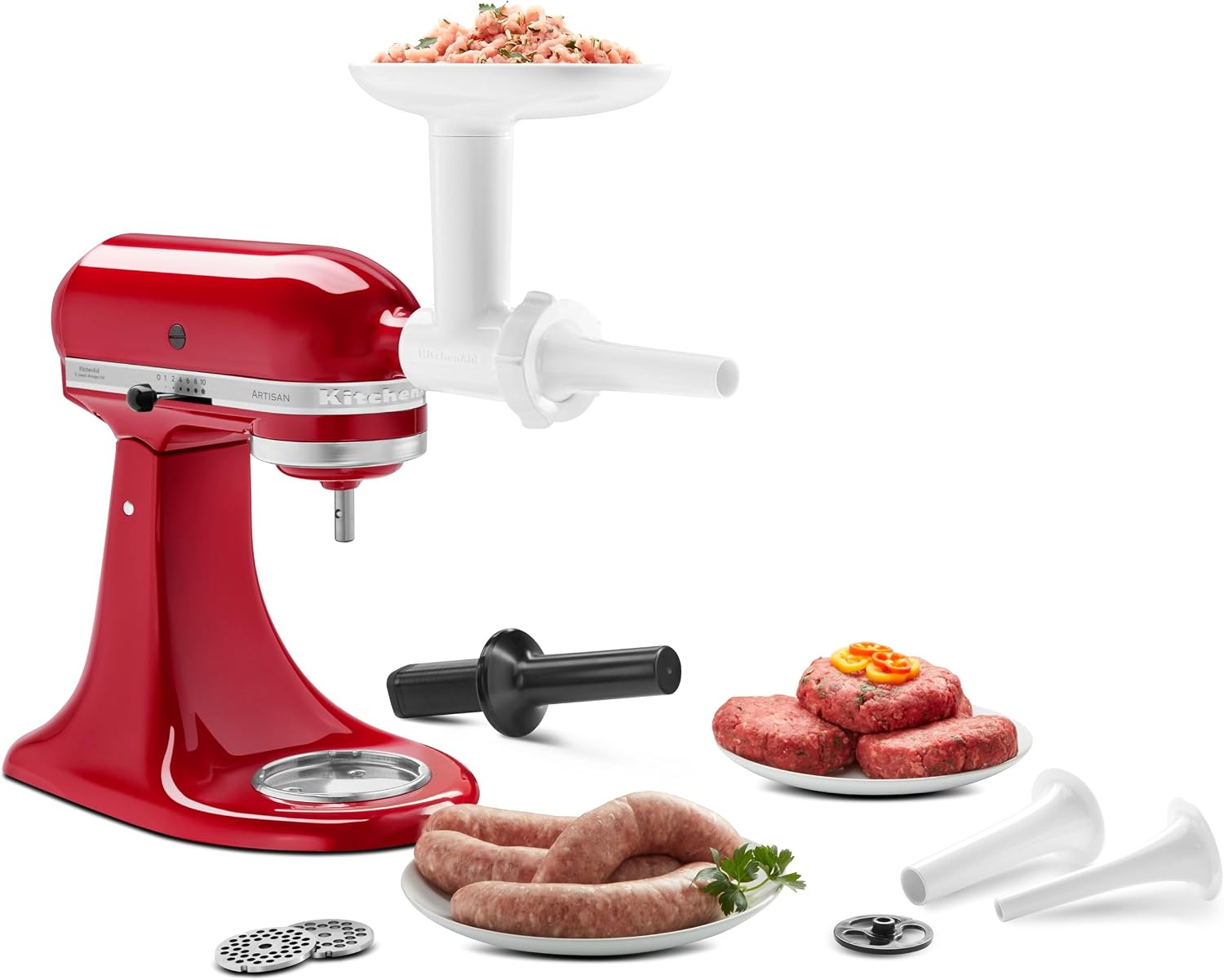Detalle 2 de KitchenAid 5KSMSSA Rellenador de Salchichas 🍴