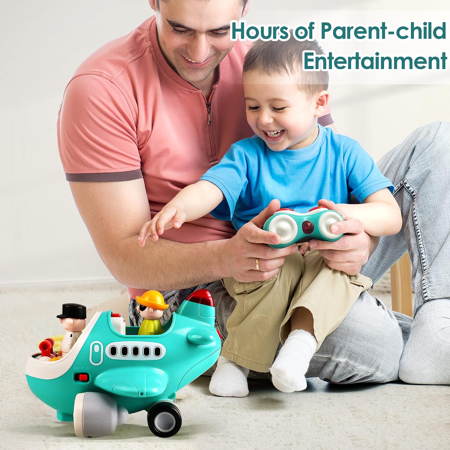 Thumbnail 5 de iPlay iLearn Baby Airplane RC Toy (Remote Control + Automatic Obstacle Avoidance) for Toddlers 2–4