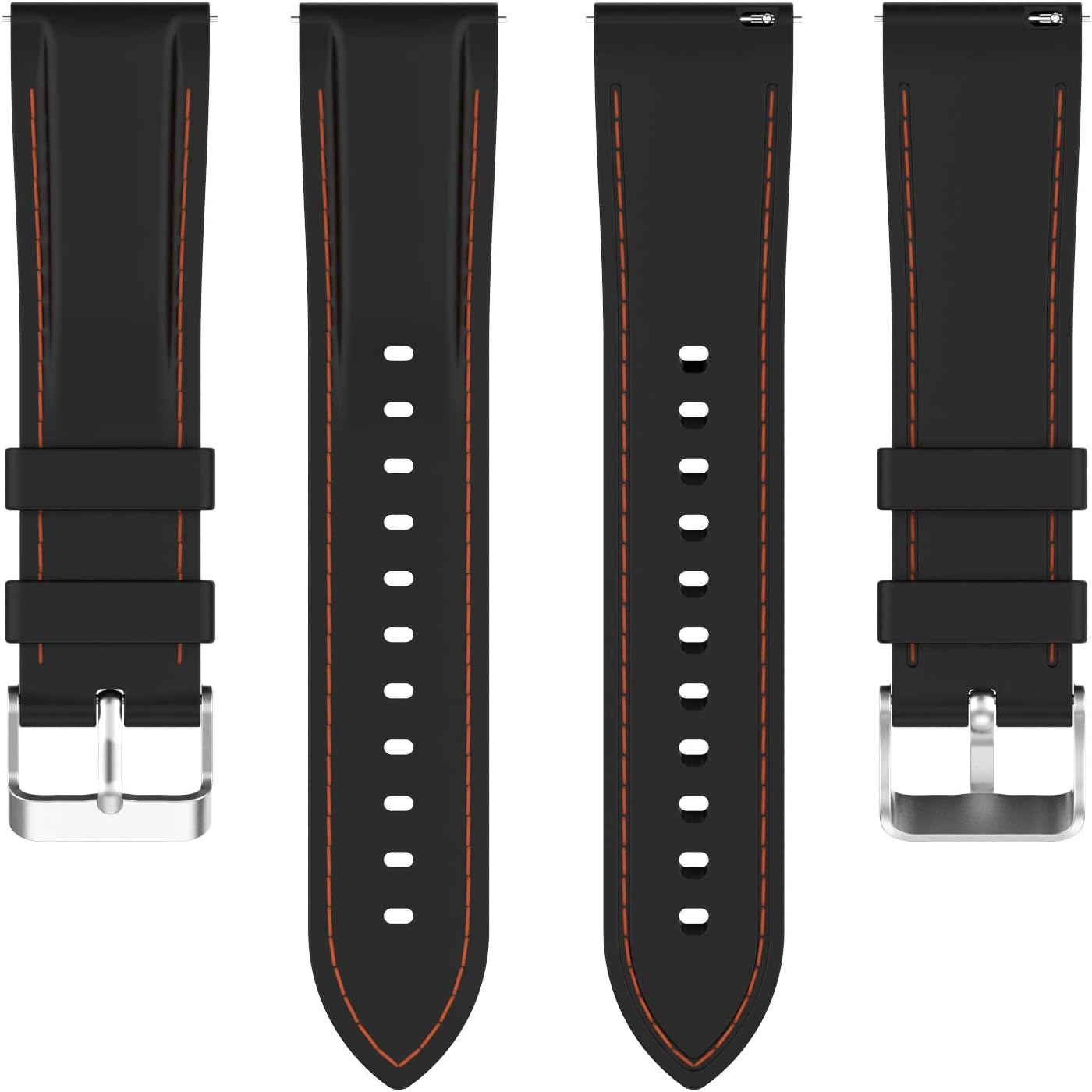 Detalle de Disscool Replacement Band for Ticwatch Pro 3 / Pro 3 LTE (22mm, Black)
