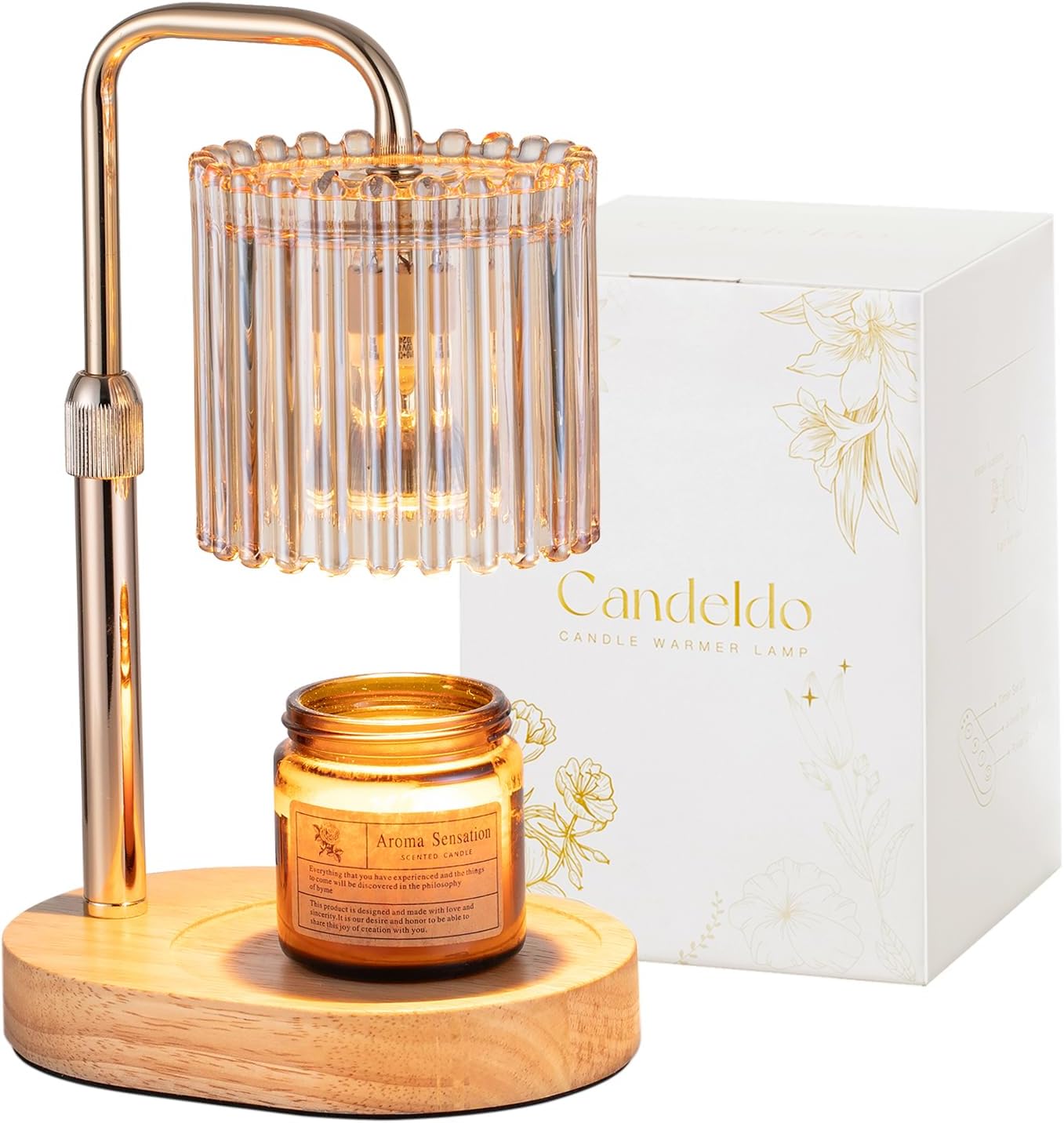 Detalle de Candeldo candle warmer lamp with timer
