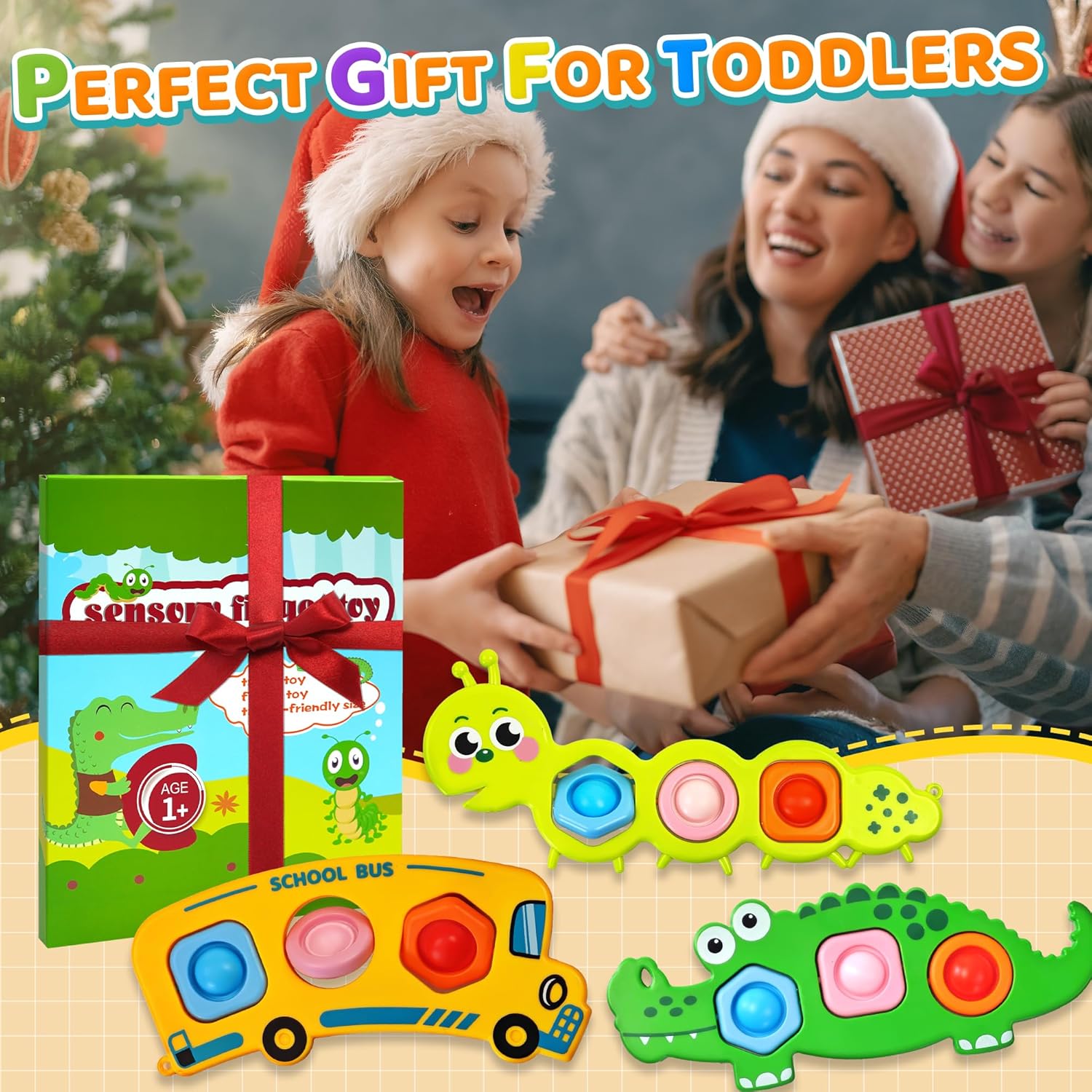 Thumbnail 5 de Easter Basket 3PC Fidget Popper Toys