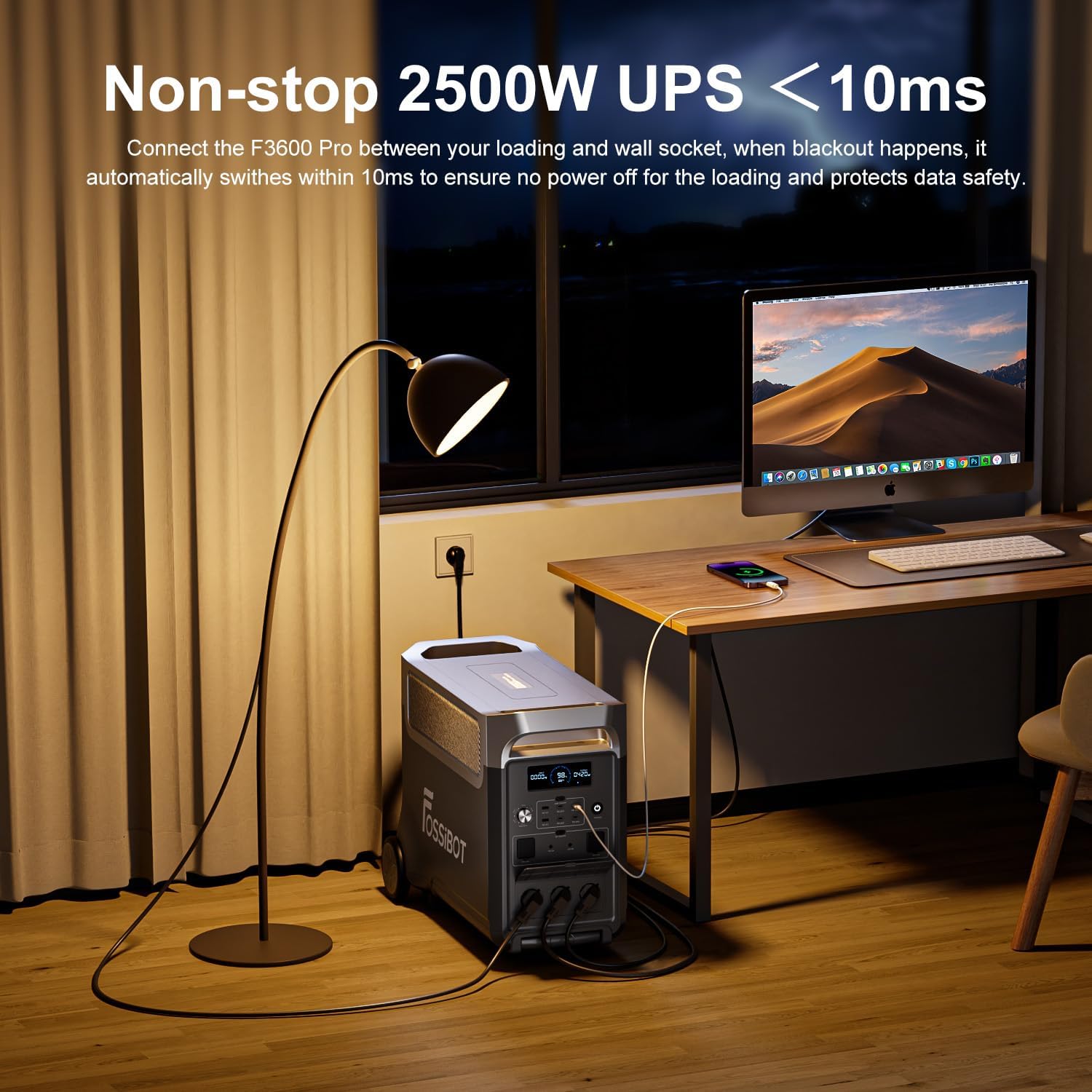Thumbnail 3 de FOSSiBOT F3600 Pro Powerstation 3840 Wh