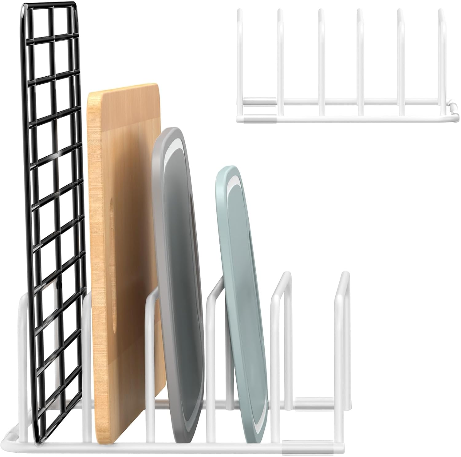 Thumbnail 6 de Fikoksol Cutting Board Organizer and Baking Sheet Rack (2-Pack)