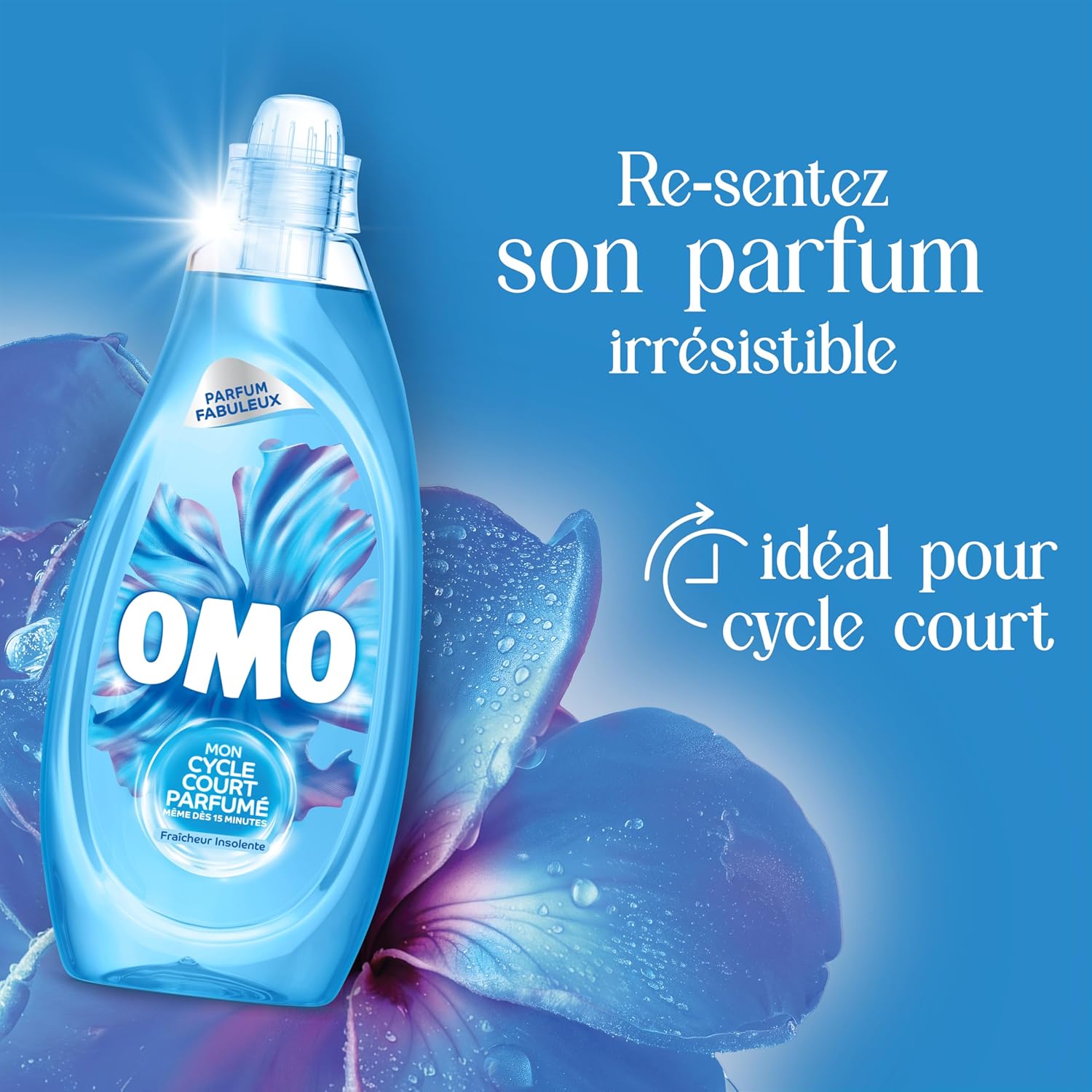 Thumbnail 4 de OMO Lessive Liquide Mon Cycle Court Parfumé Fraîcheur Insolente — efficace en 15 minutes