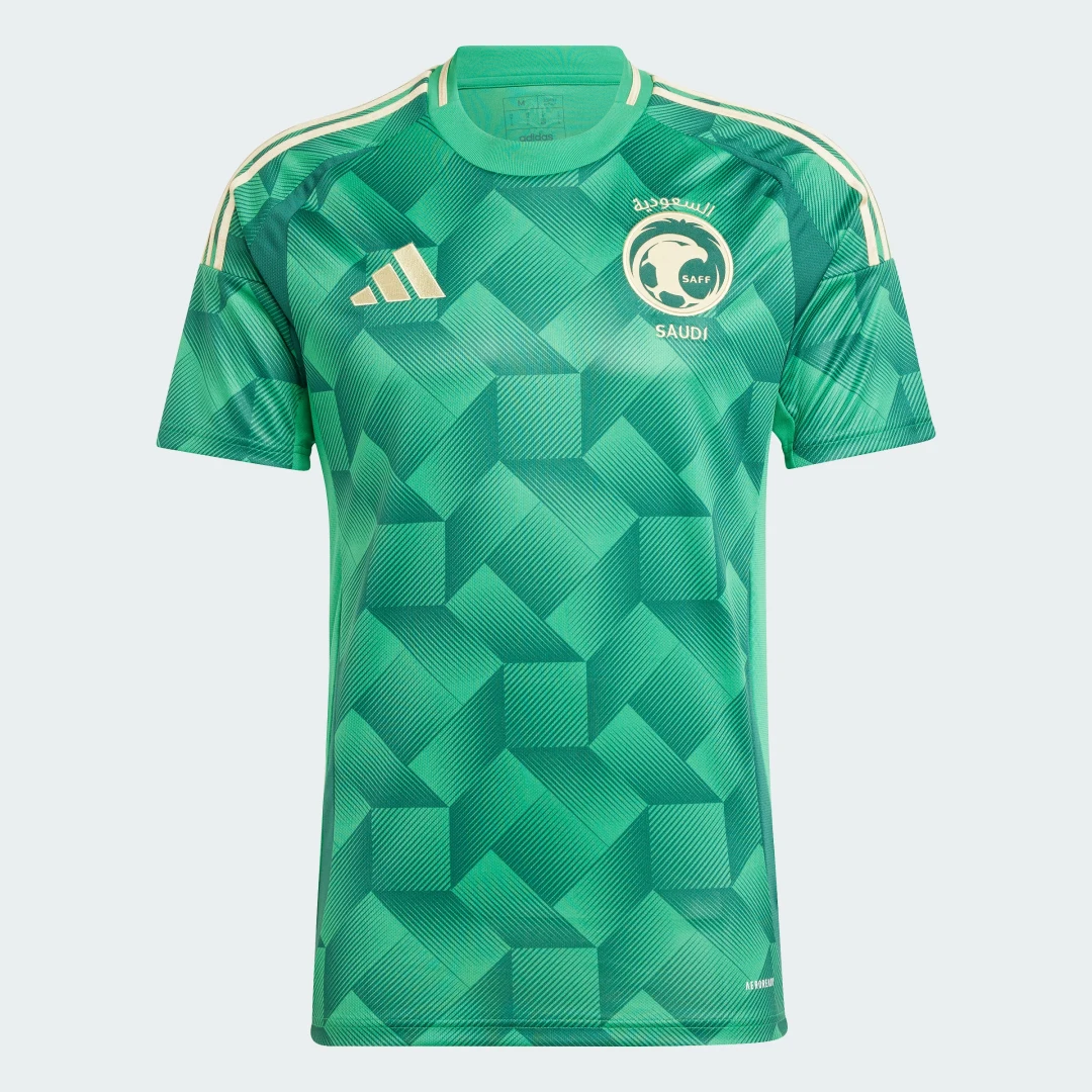 Detalle 2 de Camiseta primera equipación Arabia Saudí 24 de Adidas – verde