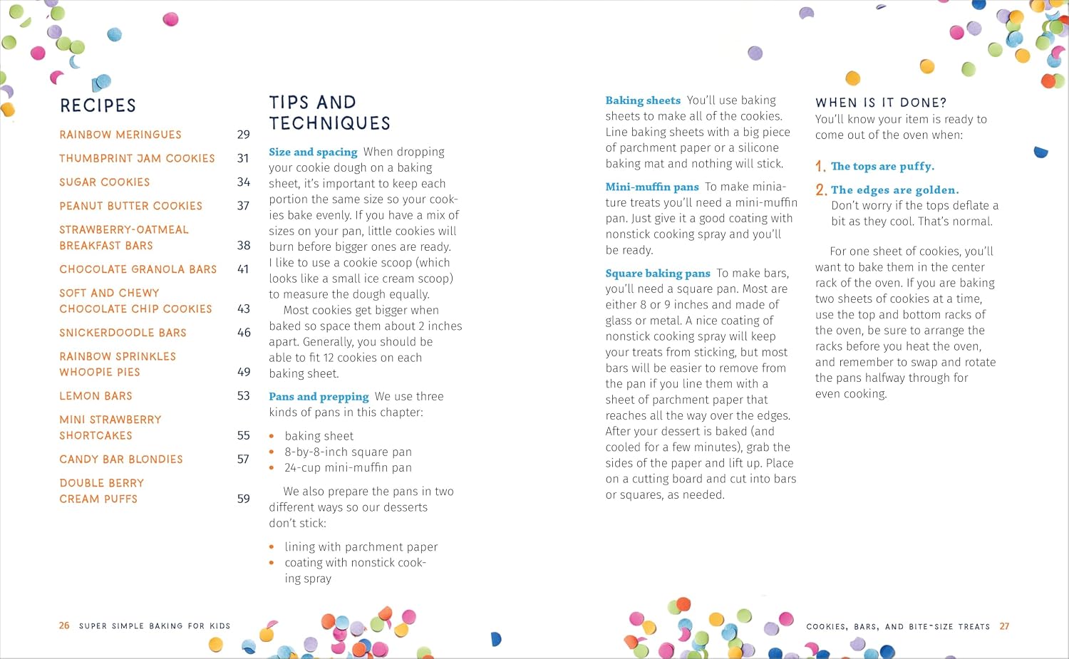 Detalle 2 de Super Simple Baking for Kids: Paperback Cookbook with 55+ Easy Recipes