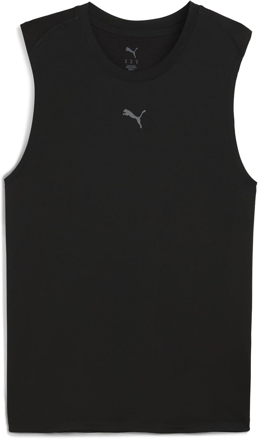 Detalle de PUMA M Cloudspun Tank Tank (1er Pack) – Unisex-Tank für Alltag und Sport