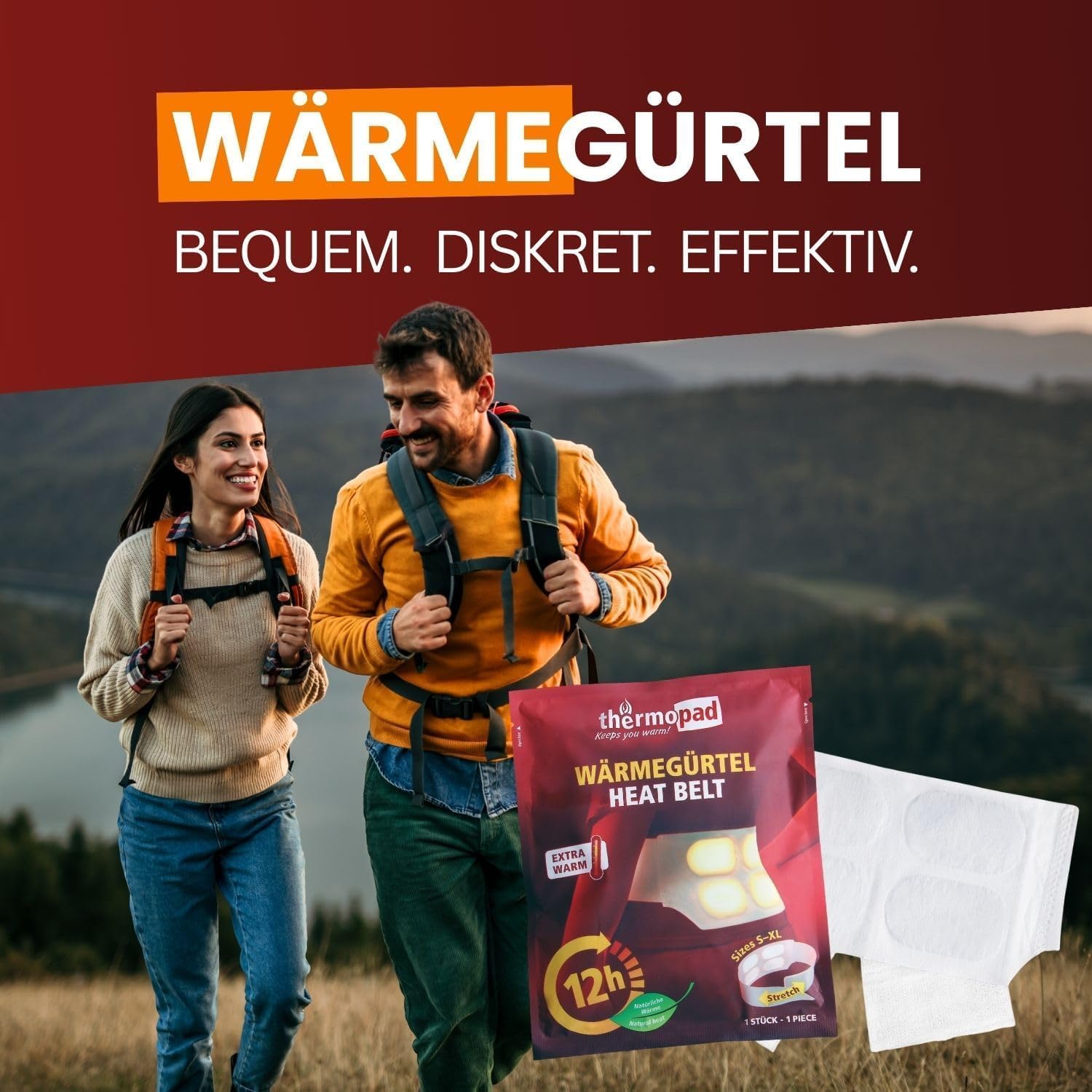 Thumbnail 1 de Thermopad Wärmegürtel GR. S-XL