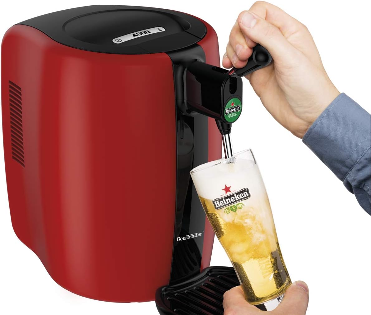 Detalle de Seb Beertender Tireuse à Bière 5 L VB310510 – Qualité pression et contrôle de température