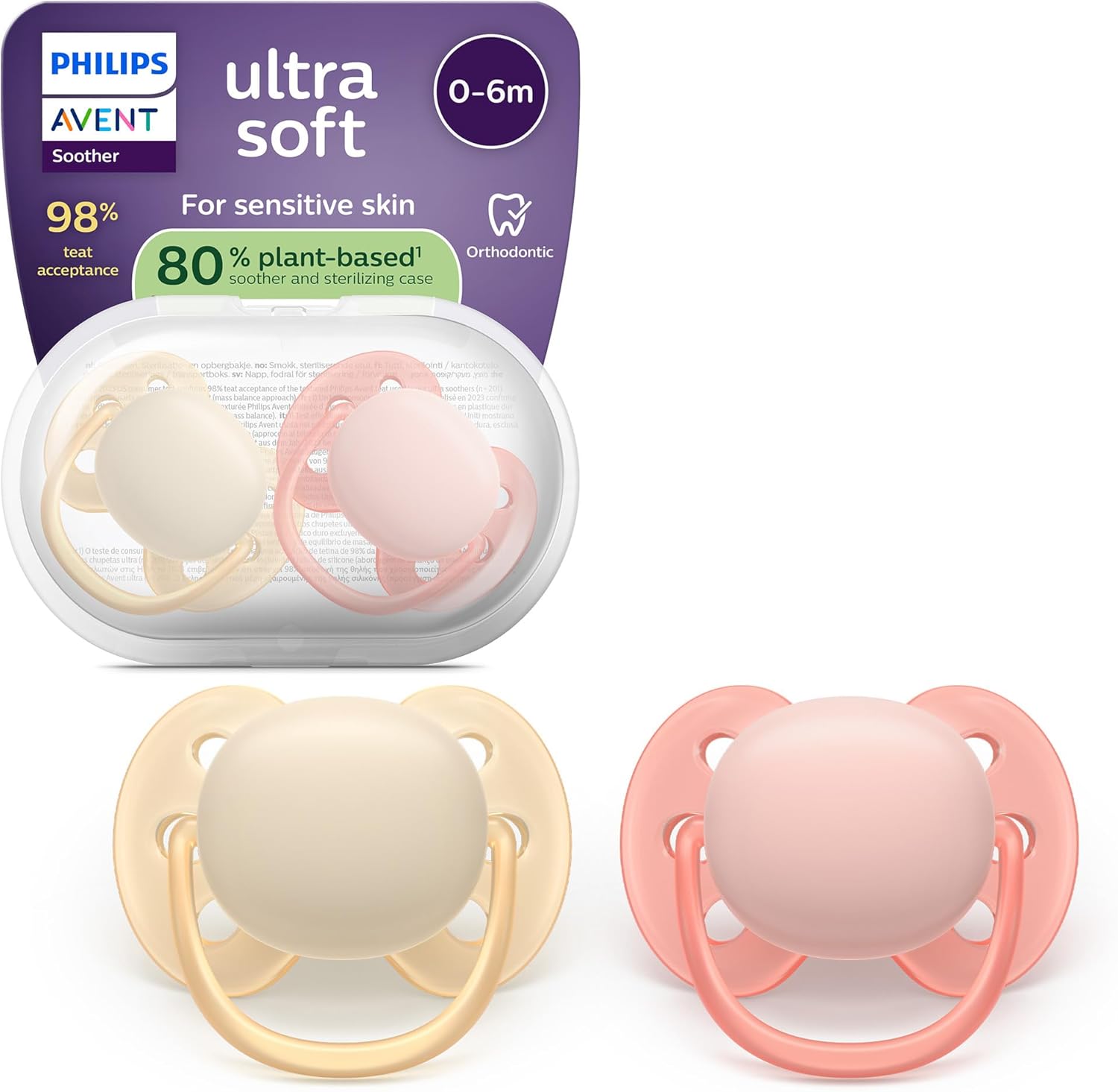 Thumbnail 6 de Philips Avent Ultra Soft Ciuccio 0-6 mesi