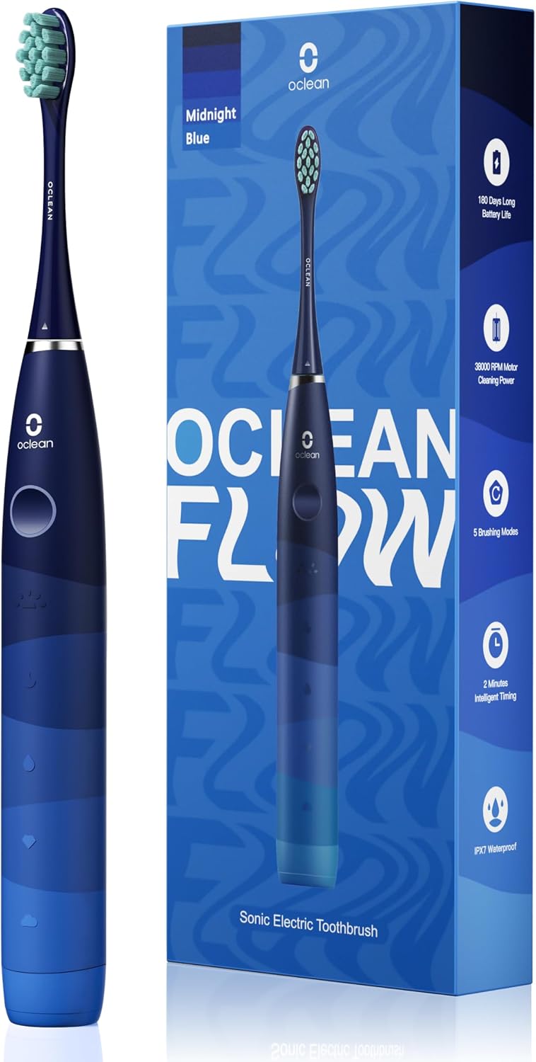 Detalle de Oclean Flow Spazzolino Elettrico Sonico 180 giorni