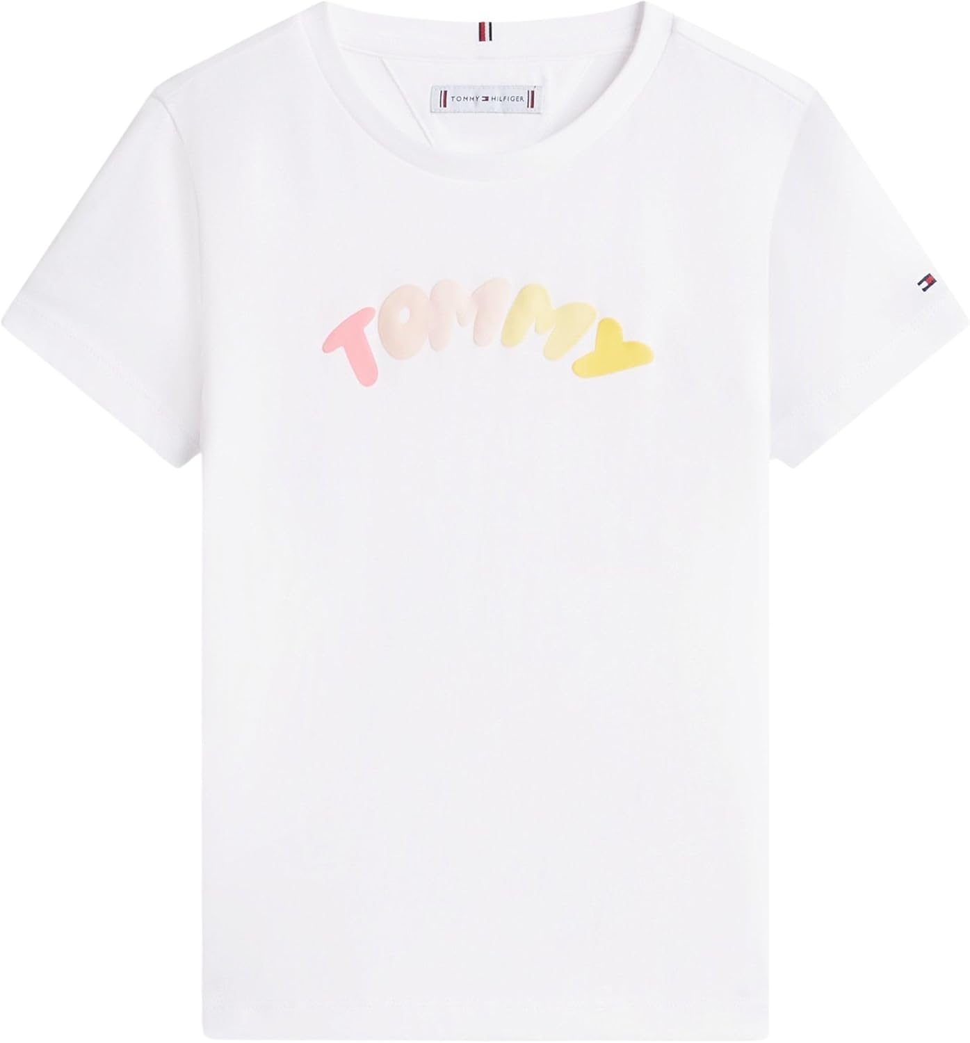 Thumbnail 4 de Tommy Hilfiger Puff Print Tee SS Kg0kg09246 – Maglietta bambine e ragazze, Pacco da 1