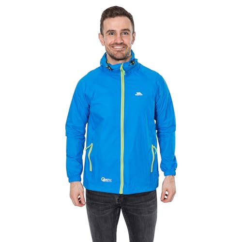 Thumbnail 1 de Trespass Unisex Waterproof Packaway Jacket Qikpac in Cobalt, XL