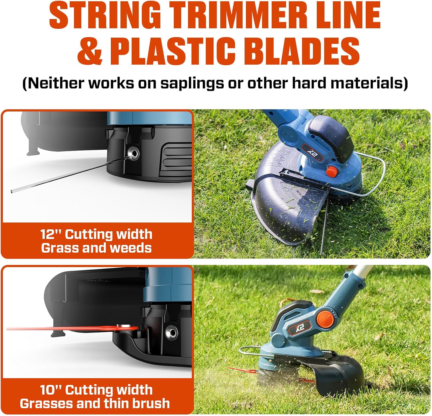 Thumbnail 5 de SENIX String Trimmer and Edger 20V