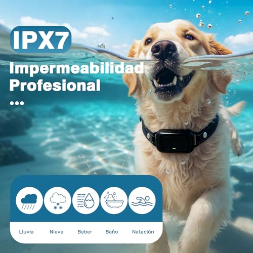 Thumbnail 2 de Holercoco Collar Antiladridos para Perros — 3 Modos de Entrenamiento, Impermeable IPX7 y Talla Ajustable