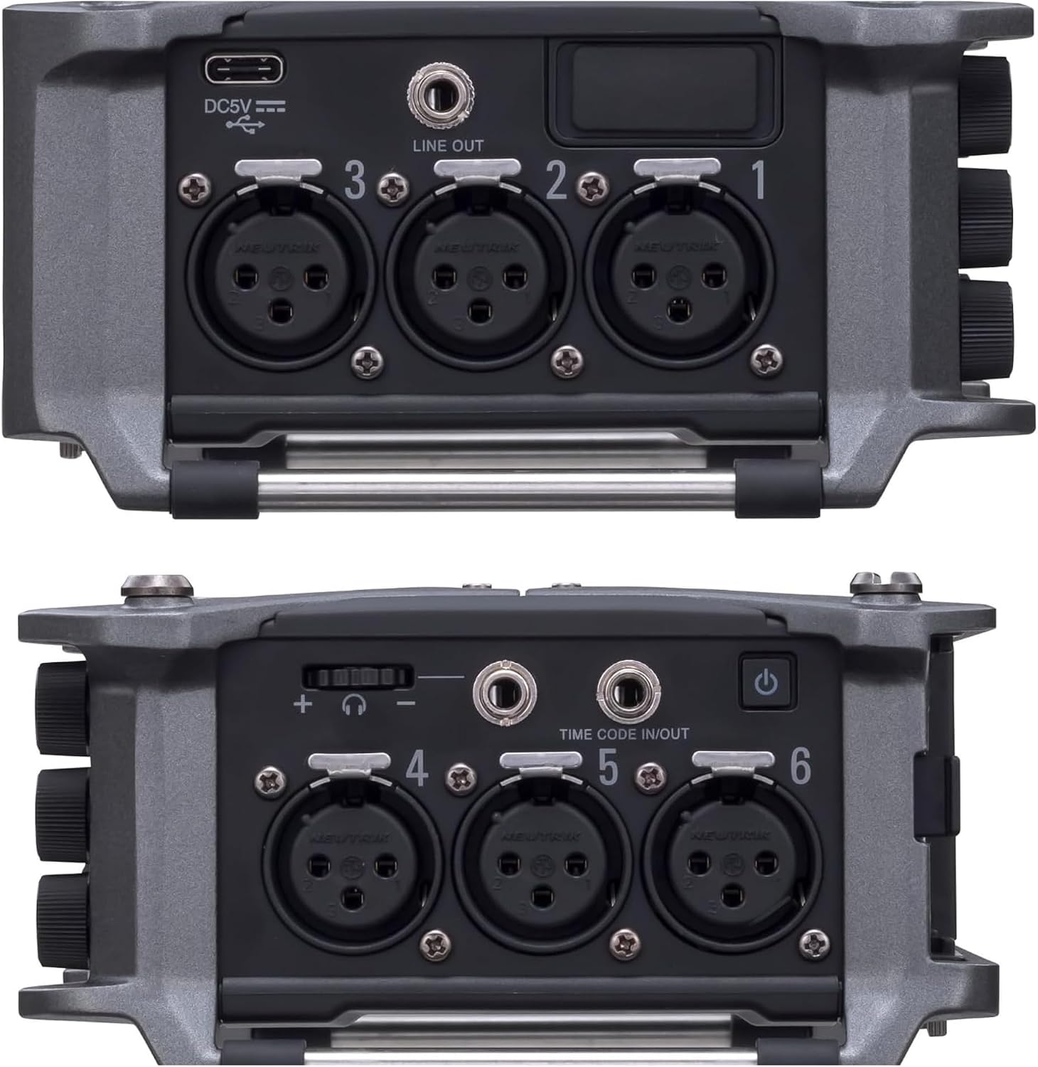 Detalle de ZOOM F6 フィールドレコーダー、32bitフロート・6入力対応、ZPC-1マイク2本セット