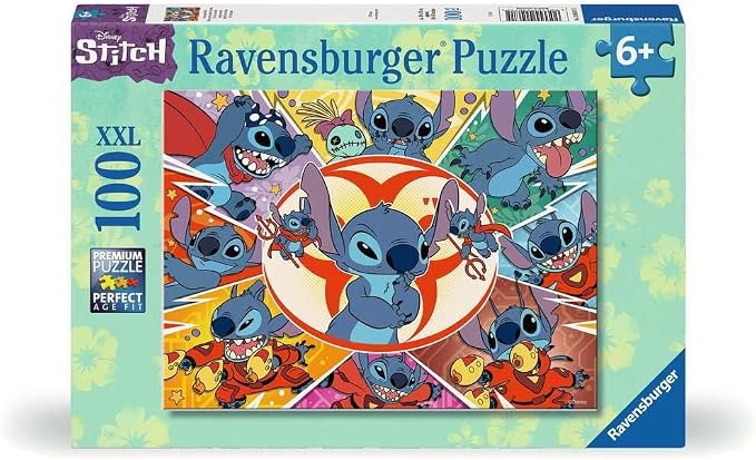 Detalle de Ravensburger Puzzle XXL Disney Stitch 🧩 Para Niños 6+
