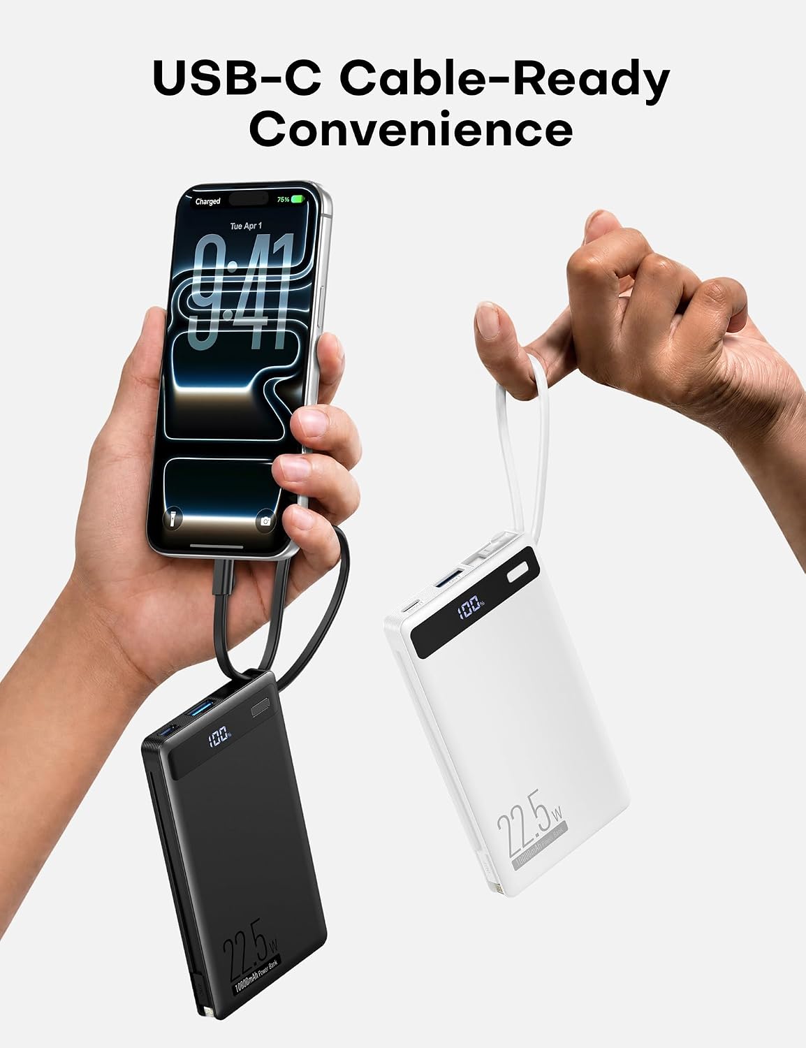 Thumbnail 6 de Portable Charger Power Bank 10,000mAh