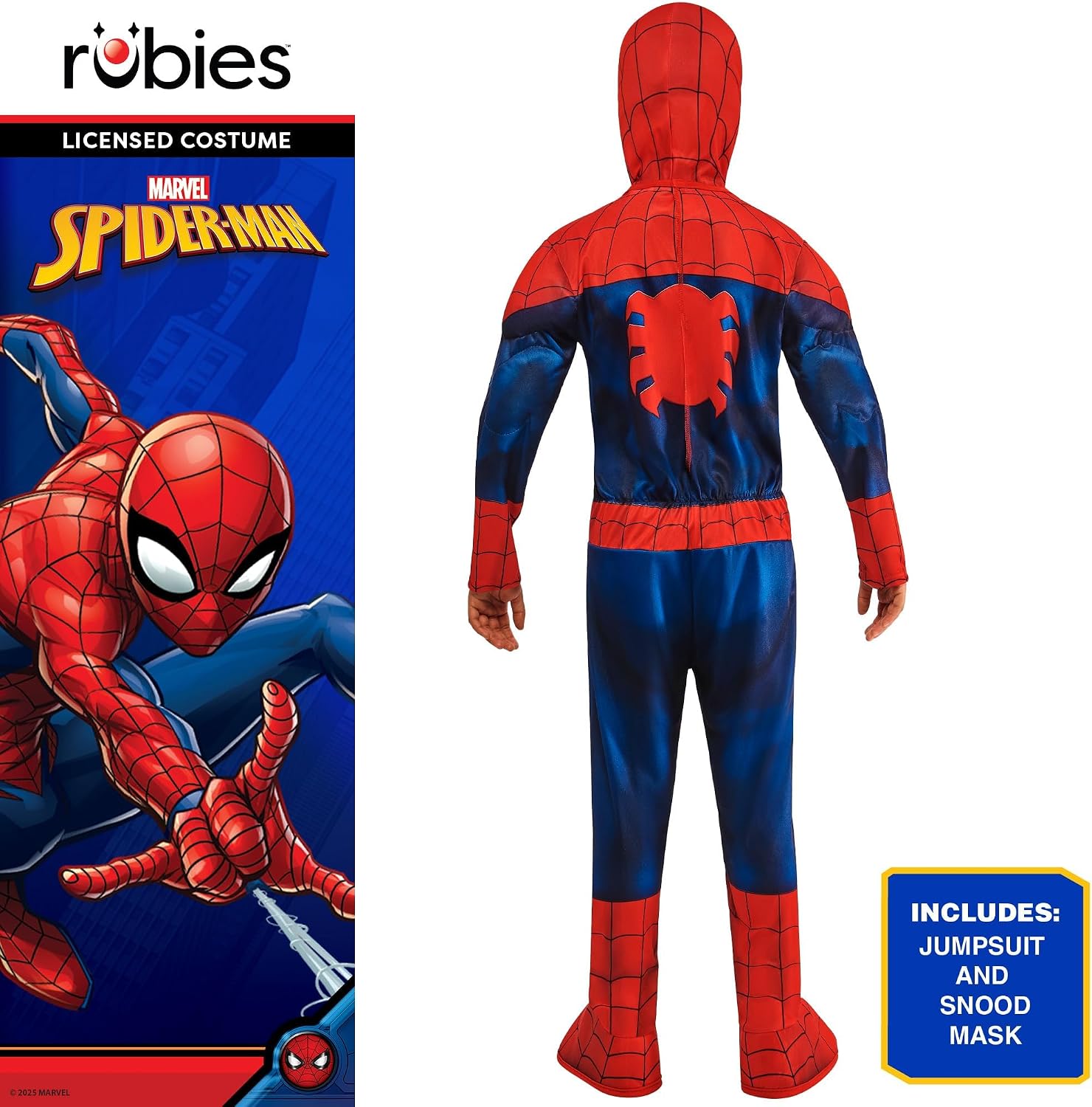 Thumbnail 1 de Rubie's Marvel Spider-Man Deluxe Child Costume