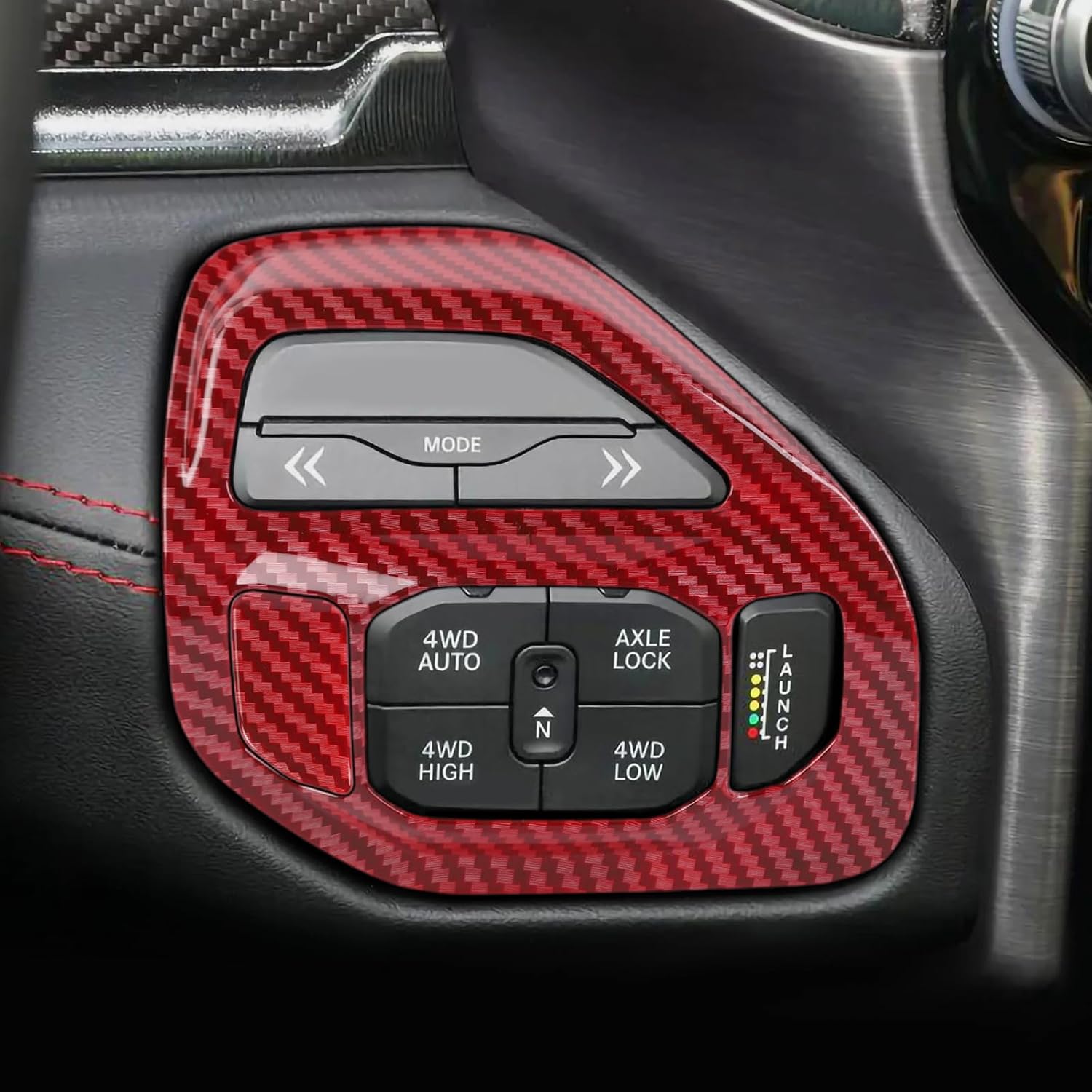 Thumbnail 6 de JOSHELA RAM TRX Control Panel Trim Cover 2-Piece
