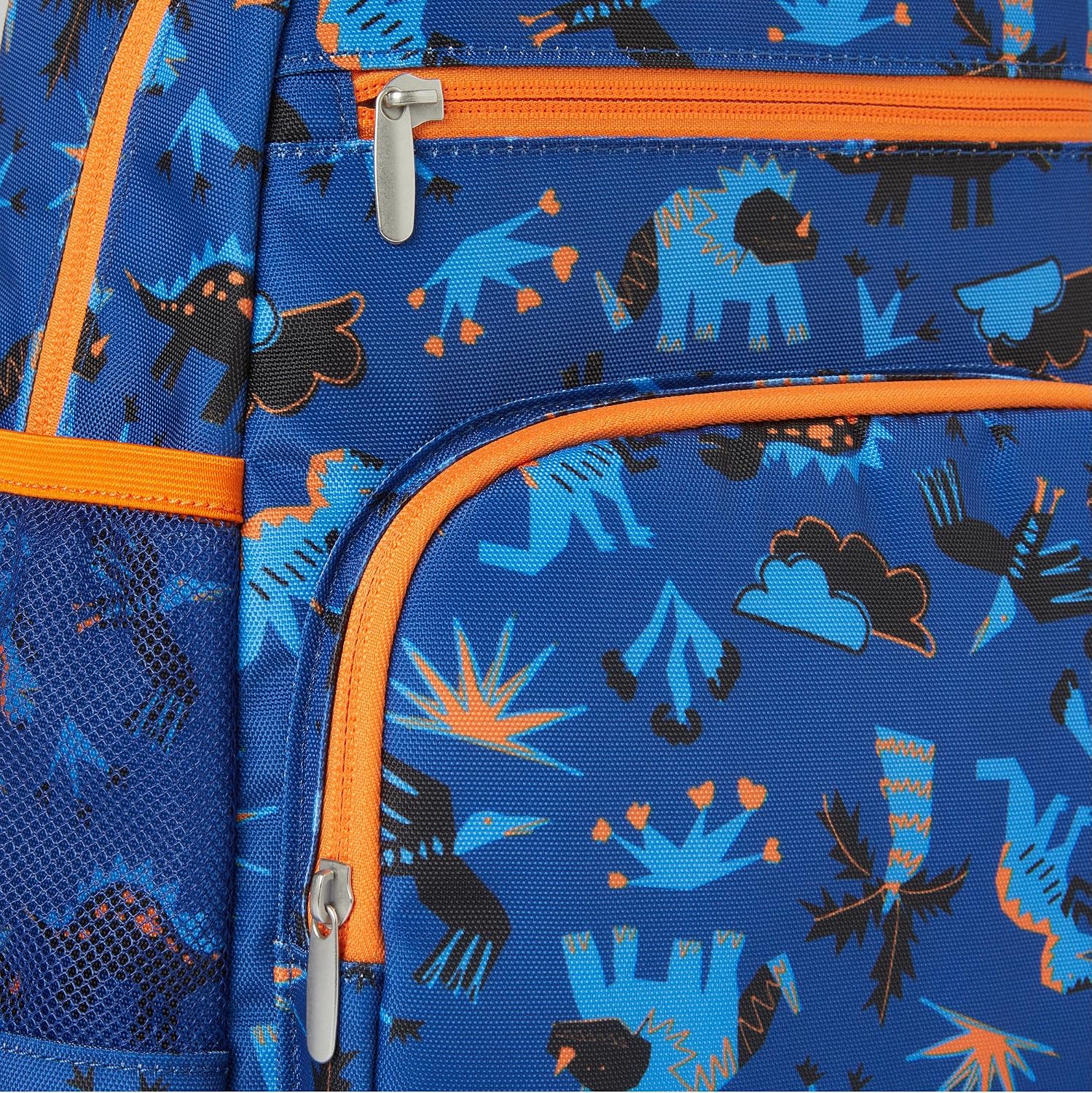 Detalle de Sac à dos école bleu marine 100% polyester recyclé