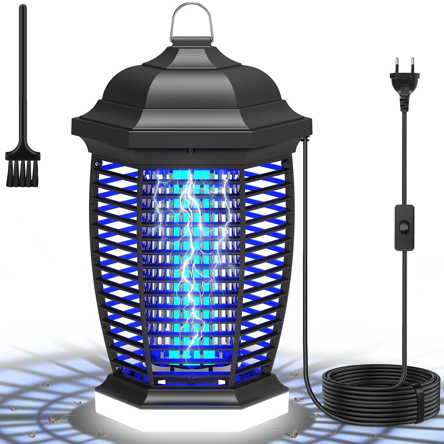 Detalle de Seenlast Insektenvernichter Elektrisch 4000V – 18W UV-Licht, IPX4