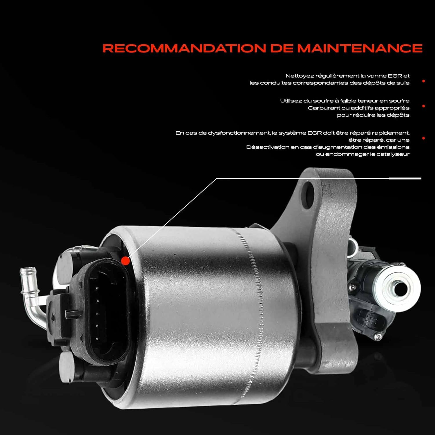 Thumbnail 6 de Frankberg Vanne EGR Essence compatible (réf. 851038) pour Astra G, Zafira A, Meriva et modèles Opel 1.6–1.8