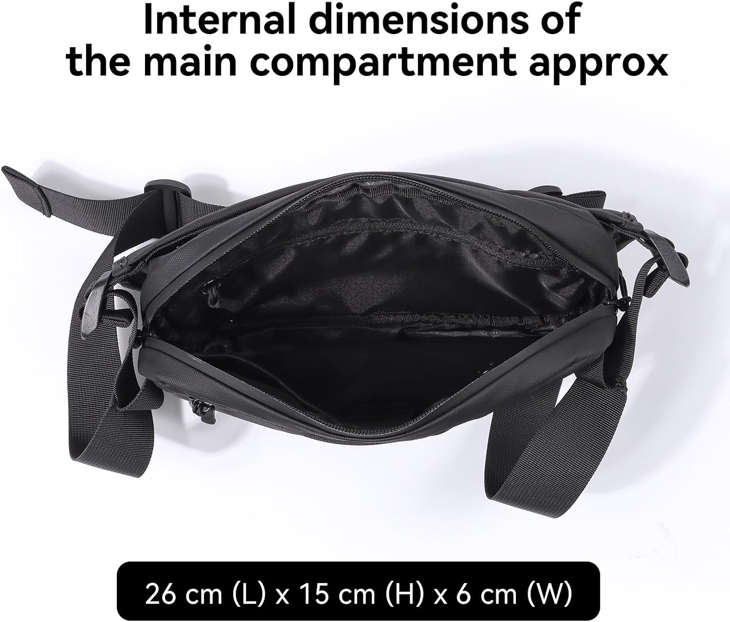 Detalle de gatmove 4L sling bag cross body