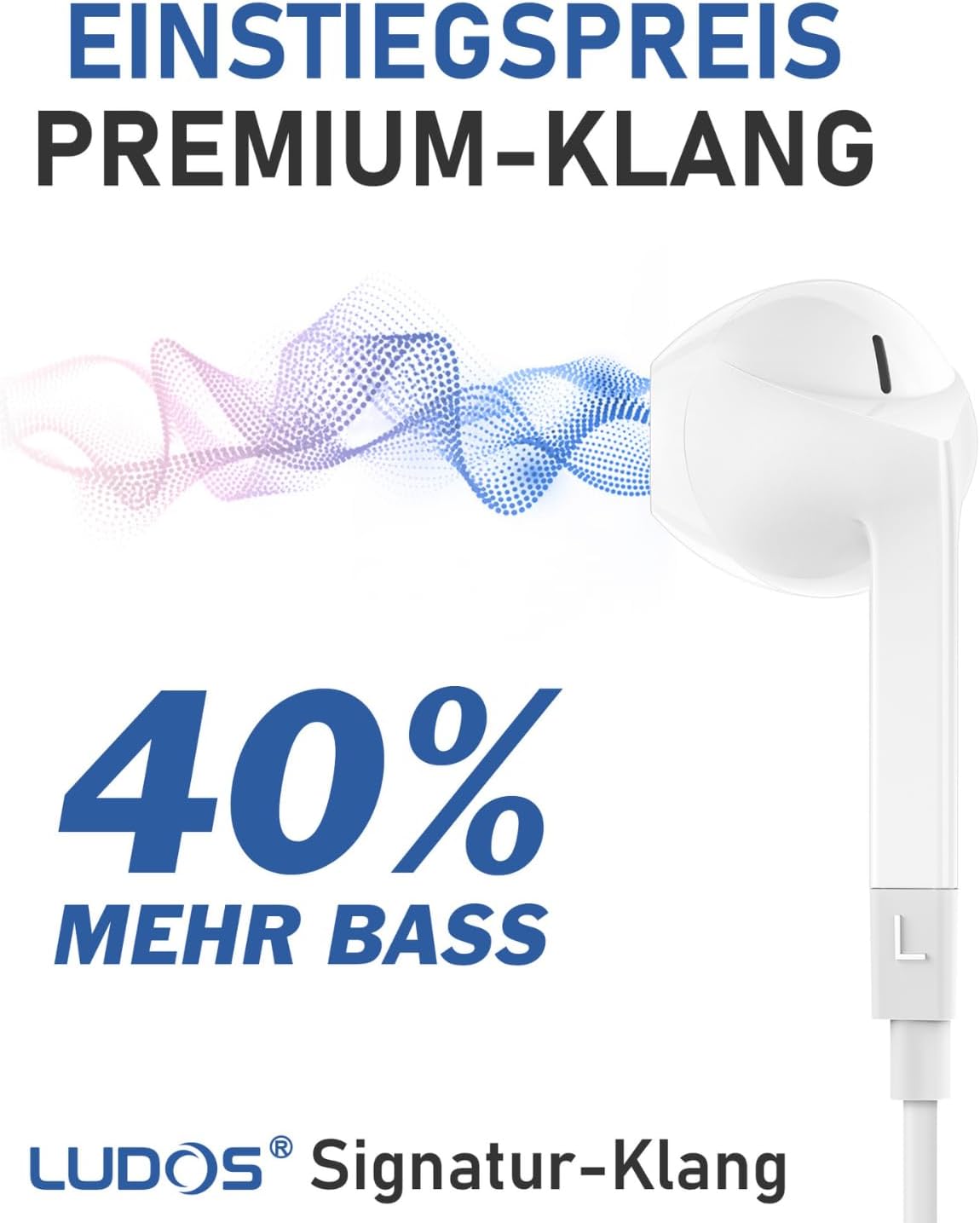 Thumbnail 1 de LUDOS FEROX In Ear Kopfhörer 3,5 mm