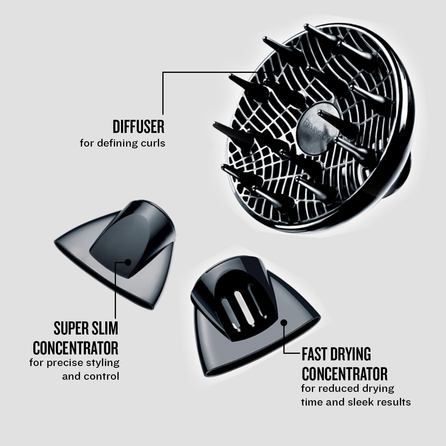 Detalle 2 de Remington Keratin Protect Hair Dryer AC8008 (2200W) with ionic conditioning, keratin & almond oil