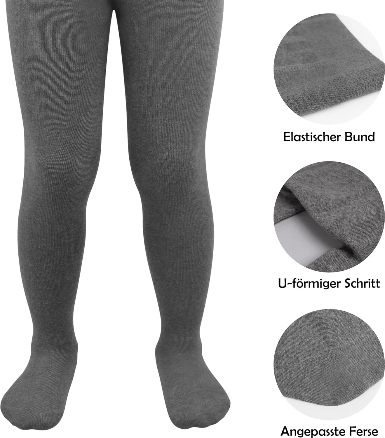 Thumbnail 1 de L&K-II collant per neonati e bambini in maglia multicolore (confezione da 1)