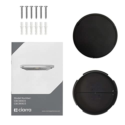 Thumbnail 9 de CIARRA CBCB6903 Hotte Aspirante 60cm Encastrable – Noir