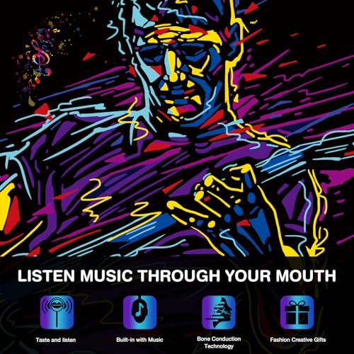 Detalle de AMOS Lutscher Audio Lollipop Blaubeere 1x, zuckerfrei 🍭
