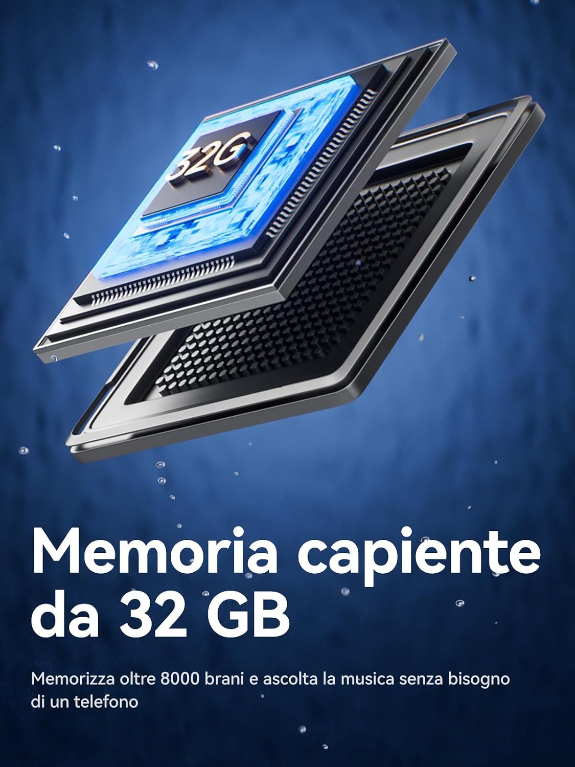 Thumbnail 5 de SANAG B33S Cuffie Conduzione Ossea per Nuoto: 32 GB MP3, Bluetooth 6.0 e IPX8